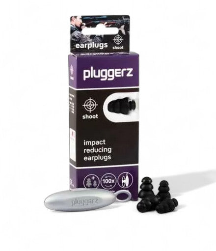 Pluggerz Shoot – Bouchons de tir SNR 26 dB